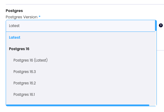 PostgreSQL minior versions